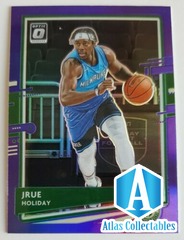 2020-21 Panini Optic Jrue Holiday Milwaukee Bucks Purple Prizm #106